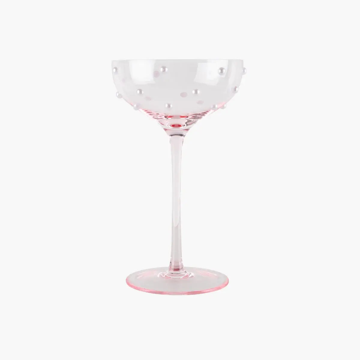 Lepelclub Pearl Glass Coupe - Pink - Maeva Studio