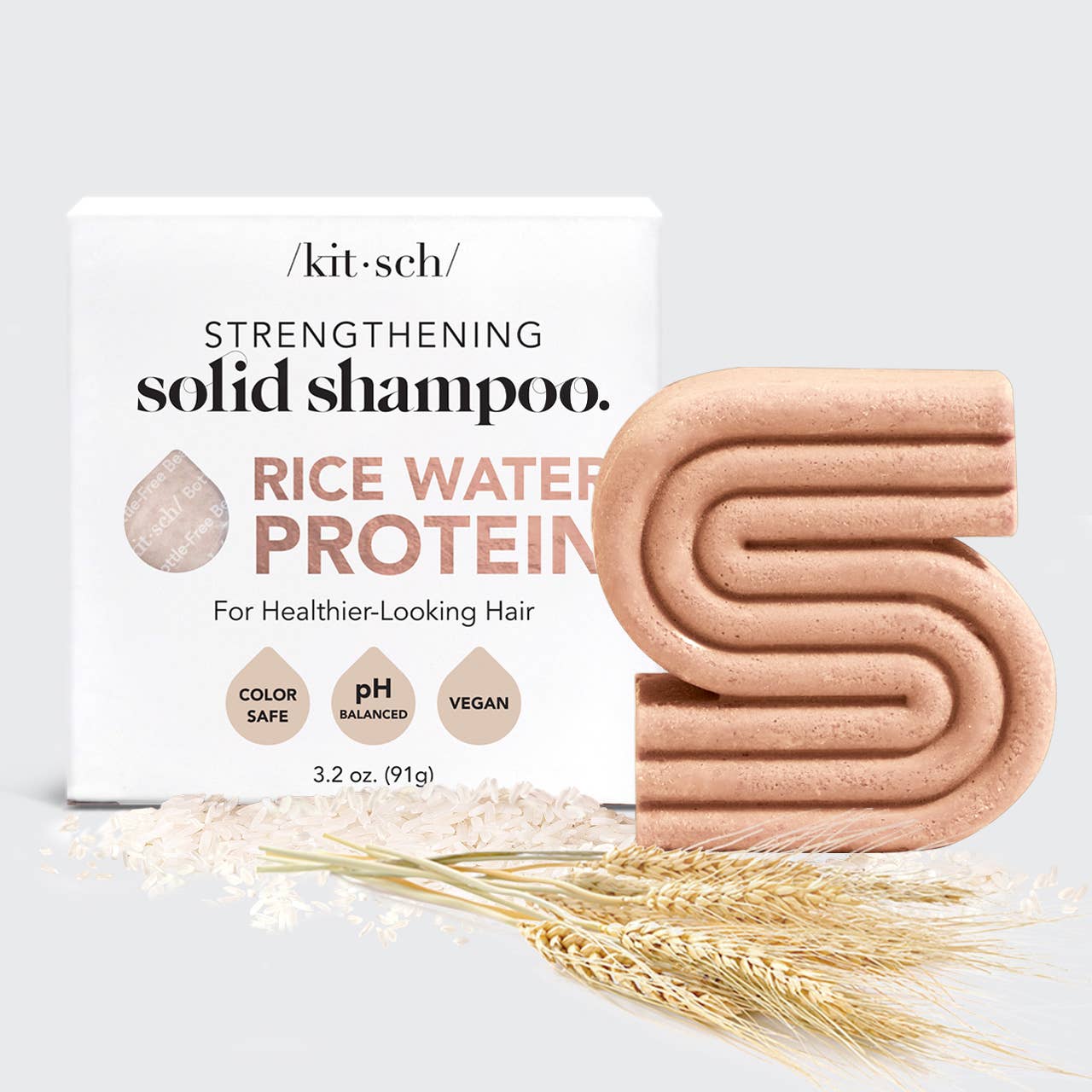 Rice Water Protein Shampoo Bar voor haargroei