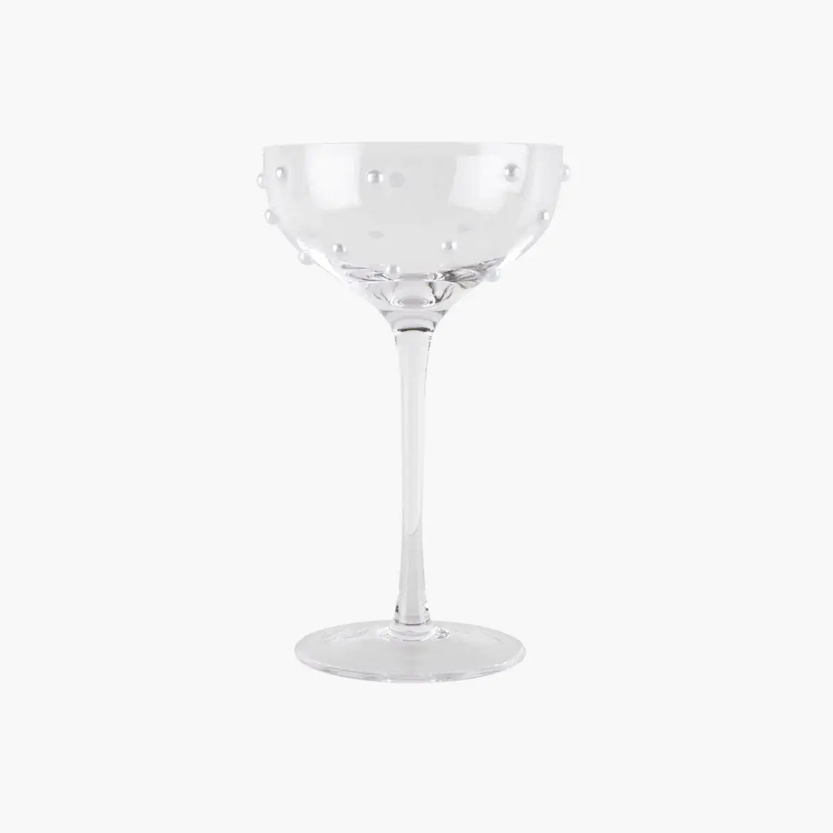 Lepelclub Pearl Glass Coupe - Clear - Maeva Studio